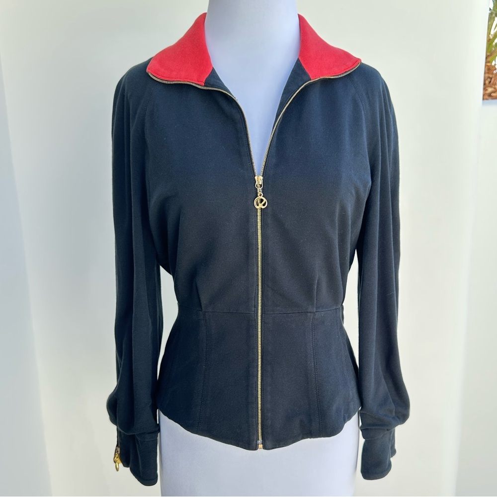 St. John Sport Black and Red Jacket